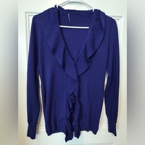 Elie Tahari Merino Wool Cardigan